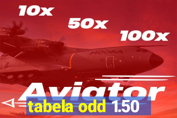 tabela odd 1.50